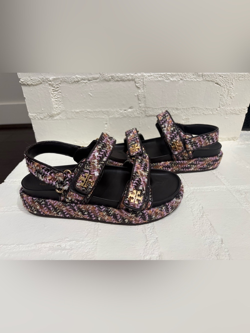 Tory Burch Kira Sandals Size 8.5 - Picture 3 of 6